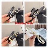 Designer Celine 18mm Best Quality Belts AAA Dolabuy