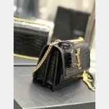 Best Quality YSL 1:1 Mirror 19cm Yves Saint Laurent Sunset 441972 Bag