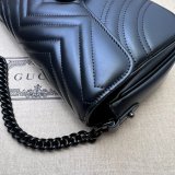 Gucci 1:1 High Quality Best Quality GG Marmont Shoulder 734814 Bag