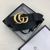 AAA+ Gucci 38mm Best Quality GG sliver/golden black Belt