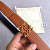 Loewe Top Quality Fashion Anagram 3.2CM Width Best Quality Belts