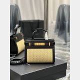 Best Quality YSL Saint Laurent Nano Manhattan Top Handle Brown/Black Bag