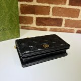 Gucci Our Best Quality Designer 723787 GG Matelassé Chain Wallet