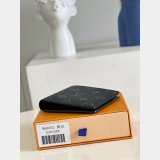Louis Vuitton Men Best Quality M64002 Slender Wallet Monogram Eclipse Canvas