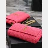 Designer Best Quality Saint Laurent Kate Clutch 553804 Rose Bag