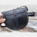 Celine Best Quality Small Besace 16 Bag Black satinated calfskin