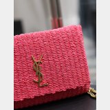 Designer Best Quality Saint Laurent Kate Clutch 553804 Rose Bag