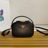 Prada 1BH203  Saffiano Leather Best Quality Envelope Best Bag