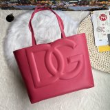 Luxury Best Quality Dolce & Gabbana Shopping DG Logo Tote 6650 Store Bag