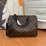 Louis Vuitton Best Quality M45501 Speedy 30 Monogram Brown