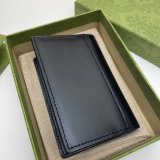 High Quality Gucci Best Quality 547075 GG Marmont card case in black leather