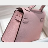 Best Quality Hermes Designer Epsom Kelly Pinks 19/25/28CM Bag Store