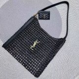Best Quality Saint laurent Oxalis Shoulder Raffia Macramé 781289 Bag