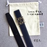Loewe Top Quality Fashion Anagram 3.2CM Width Best Quality Belts