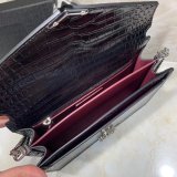 Saint Laurent AAA+ Best Quality Shoulder 377057 Black/Red Bags