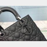 Best Quality Christian Dior Knockoff Lady Dior 24cm Purses