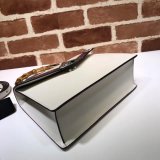 Best Gucci Best Quality Lilith Top Handle Bag Leather 453751 Snakeskin Small