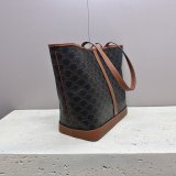 Designer 115072 Cabas Triomphe Canvas Tan Best Quality Bag