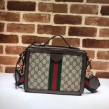 Best Quality Gucci High Quality GG Supreme Ophidia Small Shoulder 550622 Bag