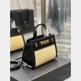 Best Quality YSL Saint Laurent Nano Manhattan Top Handle Brown/Black Bag