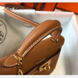 Camel Mini Kelly Best Quality Hermes Handbags