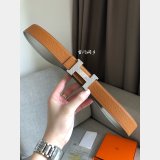 Best Quality Hermes Belts Reversible Leather Strap 32mm Designer Fake Store