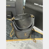 Saint Laurent 763961 Best Quality Gaby Top Handle Bucket Shoulder Bags