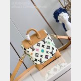 Louis Vuitton 7 Star Top Best Quality Nano Steamer M83429 Vanilla Bag