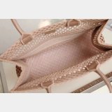 Buy Sell Designer Best Quality Dior CD Book Tote Pink/Black Bags