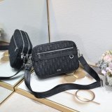 High Quality Best Quality UA Christian Dior Safari Messenger Mens Bag