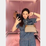 Gucci 1:1 Mirror GG Ophidia Shoulder 815218 Emblem Best Quality Bags