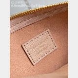 Louis Vuitton Neverfull MM Monogram Empreinte M45686 Apricot Embroidery Thread Bag