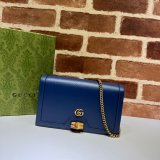 The Gucci Best Diana Best Quality bag with bamboo 696817