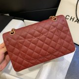 Fashion Best 2.55cm Best Quality Caviar Gold/Silver Bags