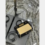 Best Quality YSL Saint Laurent Nano Manhattan Top Handle Brown/Black Bag
