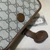 Designer Fake Gucci 671620 shoulder bag with Interlocking G in GG Supreme