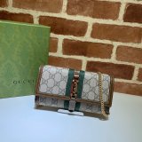 Gucci Best Quality Brown Jackie 1961 chain wallet 652681 bag