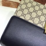 Gucci Best Quality 453188 GG Supreme Padlock Small Top Handle Bag
