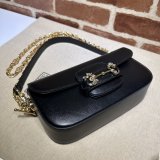 Best Quality Gucci Horsebit 1955 Shoulder Chain 735178 Designer Bag