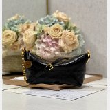 High Quality Christian Dior Paris Diorstar Hobo shoulder bag black