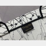 Best Quality Christian Dior Trotter Pattern Hand CD Book Tote Bag