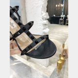 Best Quality valentino ROCKSTUD CALFSKIN ANKLE STRAP SANDAL