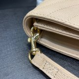 Buy Best Quality YSL Saint Laurent Monogram Clutch 617662 Quilted Grain