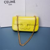 Fake Cheap Best Quality Celine Triomphe Handbags 21CM