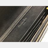 Saddle Woc 22CM Black Best Quality Dior Oblique Jacquard