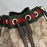 Gucci 876060/A002GW/875238 Bucket Web Crossbody 1:1 Bag