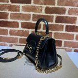 The Highest Quality Gucci Horsebit Best Quality 703848 1955 Top Handle Bag