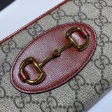 Best Gucci Best Quality 621889  1955 Horsebit zip around wallet