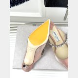 Jimmy Choo Bing Mules with Crystal Strap