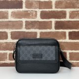 Men Gucci Best Quality 795464 Small GG Crossbody 795464 Black Bag